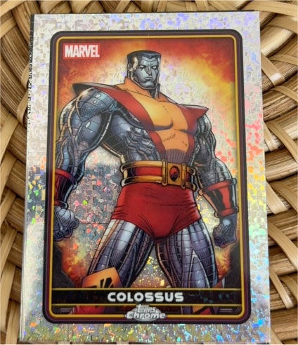 2025 Topps Chrome Deadpool #6 Colossus — front