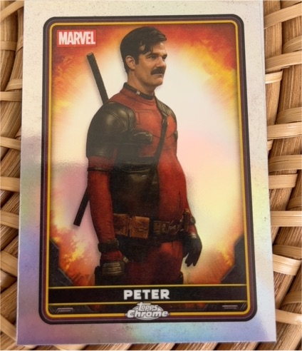 2025 Topps Chrome Deadpool #23 Peter — front