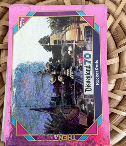 2025 Topps Disneyland 70th Anniversary #70 Rocket Rods — front