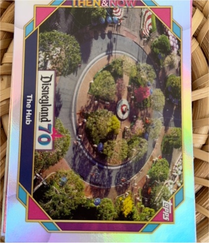2025 Topps Disneyland 70th Anniversary Then & Now #6 The Hub — front