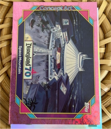 2025 Topps Disneyland 70th #149 Space Mountain — front
