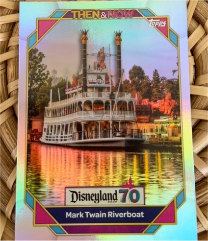 2025 Topps Disneyland 70th #21 Mark Twain Riverboat — front
