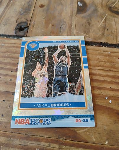 2024-25 Panini NBA Hoops #203 Mikal Bridges — front
