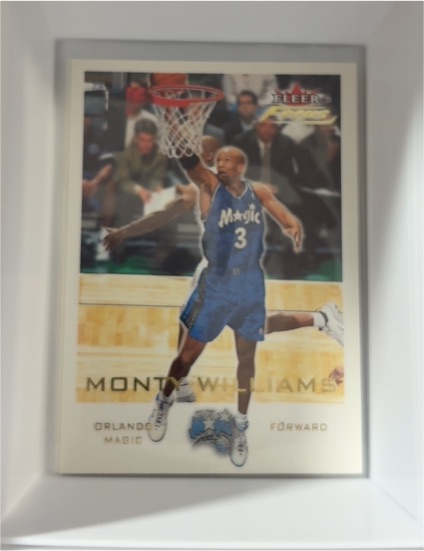 2000-01 Fleer Focus #23 Monty Williams — front