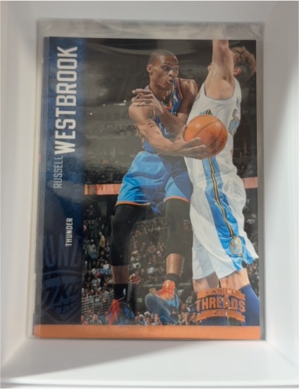 2012-13 Panini Threads #99 Russell Westbrook — front