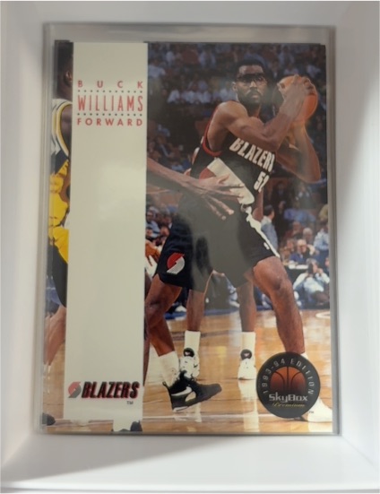1993-94 SkyBox Premium #156 Buck Williams — front