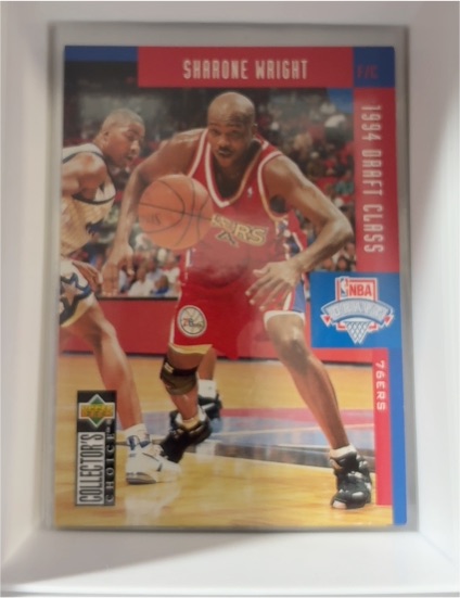 1994-95 Upper Deck Collector's Choice #411 Sharone Wright — front