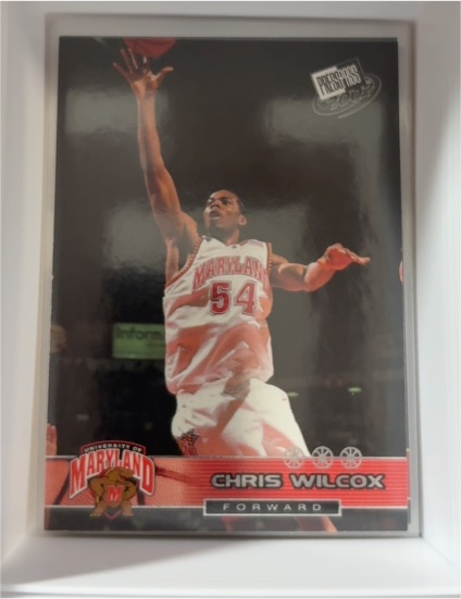 2002 Press Pass #30 Chris Wilcox — front