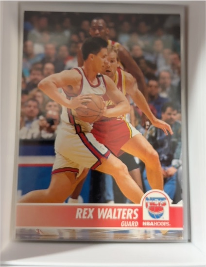 1994-95 Hoops #137 Rex Walters — front
