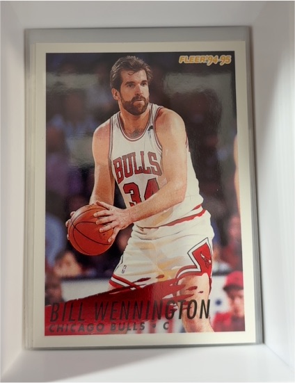 1994-95 Fleer #36 Bill Wennington — front