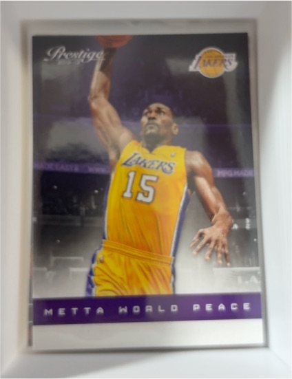 2012-13 Panini Prestige #144 Metta World Peace — front