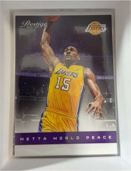 2012-13 Panini Prestige #144 Metta World Peace — front