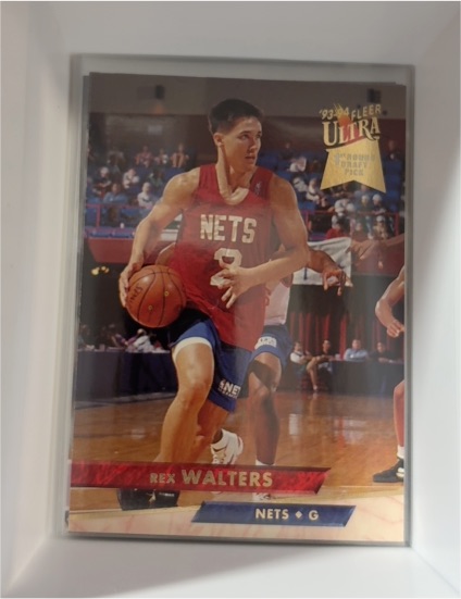 1993-94 Fleer Ultra #123 Rex Walters — front