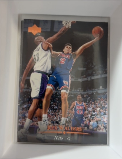 1995-96 Upper Deck #45 Rex Walters — front