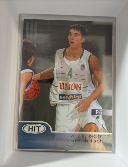 2002-03 SAGE HIT #24 Jiri Welsch Rookie Card — front