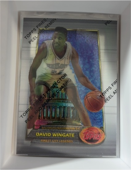 1994-95 Topps Finest #53 David Wingate — front