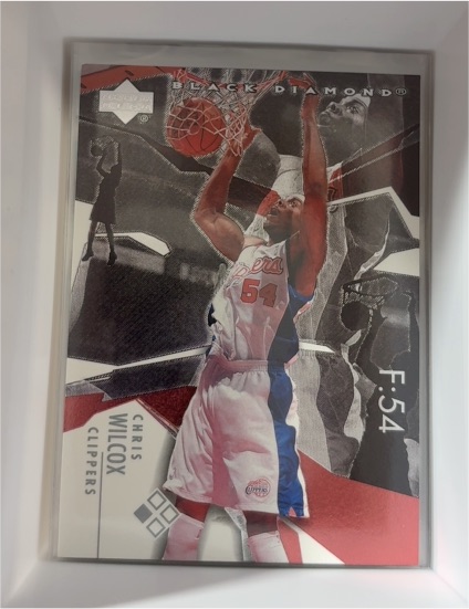2003-04 Upper Deck Black Diamond #54 Chris Wilcox — front