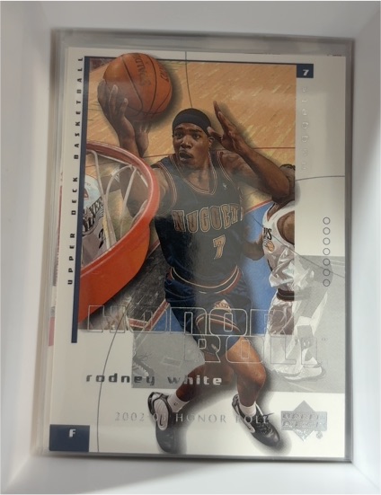 2002-03 Upper Deck Honor Roll #18 Rodney White — front