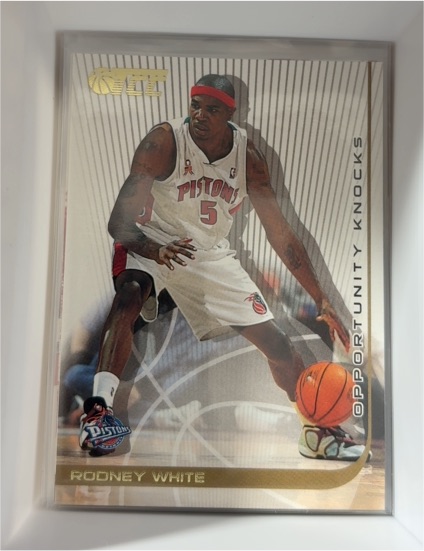 2002 Topps TCC #143 Rodney White Opportunity Knocks — front