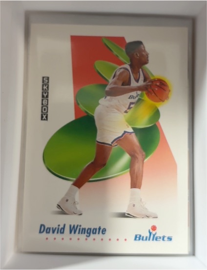 1991-92 Skybox #653 David Wingate — front