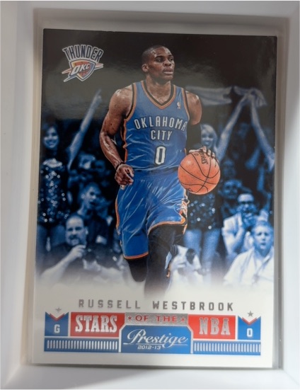 2012-13 Panini Prestige Stars of the NBA #1 Russell Westbrook — front