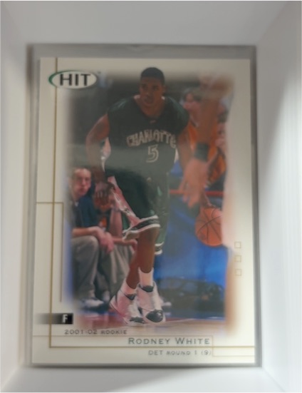 2001 SAGE HIT #5 Rodney White — front