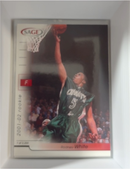 2001 SAGE Hit #5 Rodney White — front