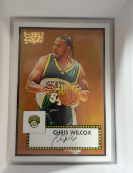 2005-06 Topps 1952 Style #60 Chris Wilcox — front