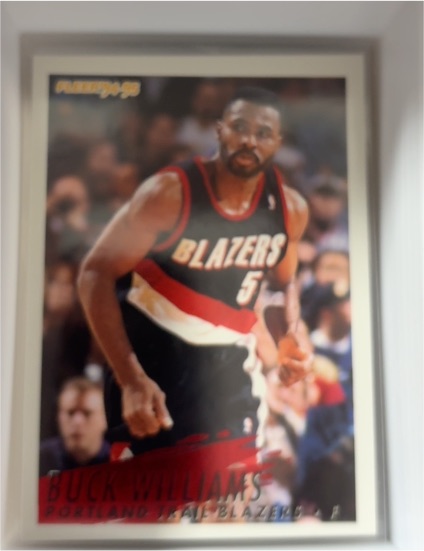 1994-95 Fleer #191 Buck Williams — front