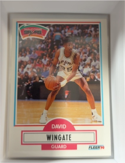 1990-91 Fleer #174 David Wingate — front