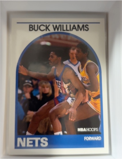 1989-90 NBA Hoops #145 Buck Williams — front