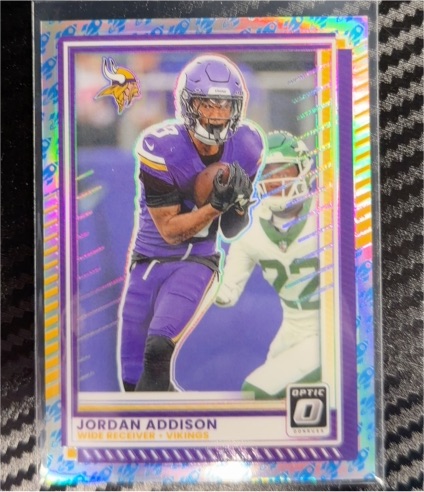 2025 Panini Donruss Optic #35 Jordan Addison — front