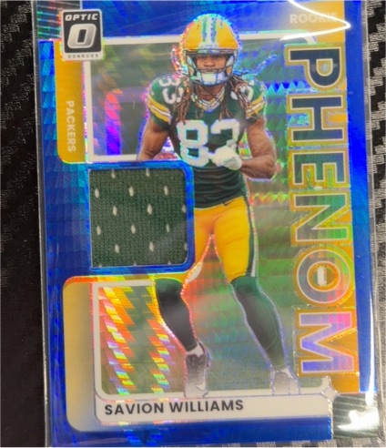 2025 Panini Donruss Optic #83 Savion Williams — front
