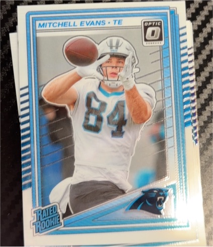 2025 Donruss Optic #254 Mitchell Evans — front
