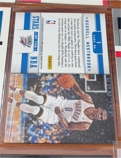 2014-15 Panini Threads #166 Russell Westbrook — front
