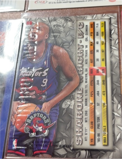 1996-97 Fleer Metal #99 Sharone Wright — front