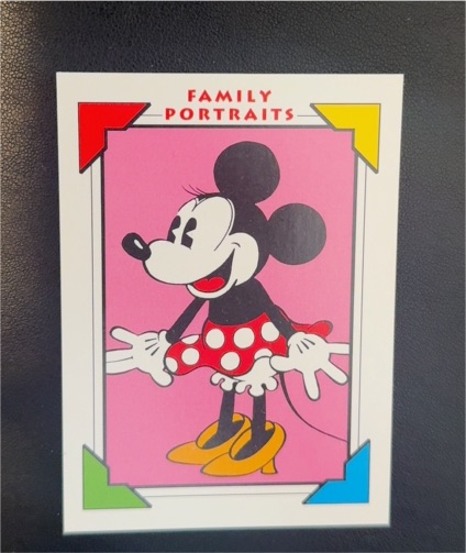 1991 Impel Disney Family Portraits #101 Minnie's Bio Minnie Mouse — front