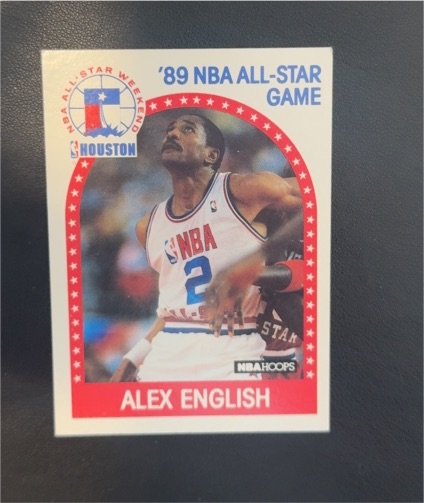 1989-90 NBA Hoops #133 Alex English — front