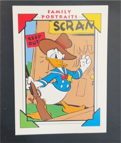 1991 Impel Disney Family Portraits #138 Truant Officer Donald Duck — front