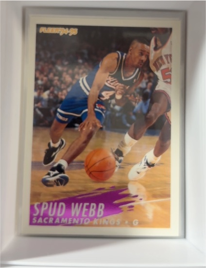 1994-95 Fleer #198 Spud Webb — front
