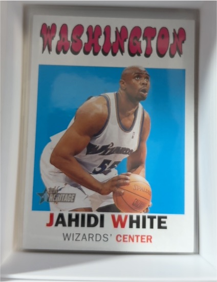 2000-01 Topps Heritage #227 Jahidi White — front