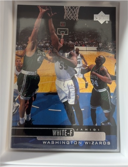 1999-00 Upper Deck #133 Jahidi White — front