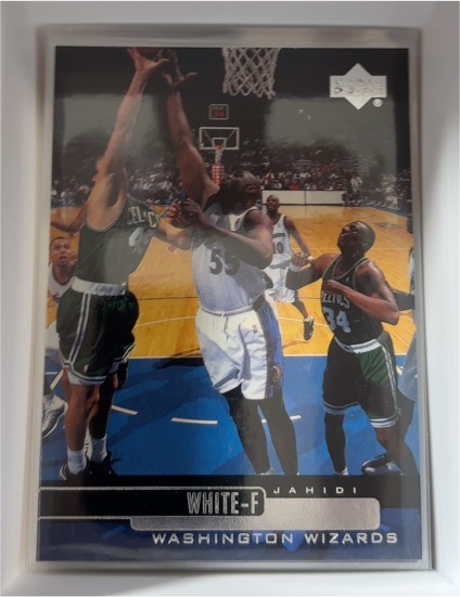 1999-00 Upper Deck #133 Jahidi White — front