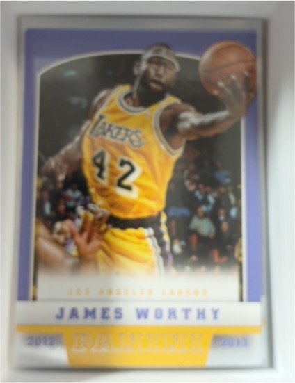 2012-13 Panini #187 James Worthy — front