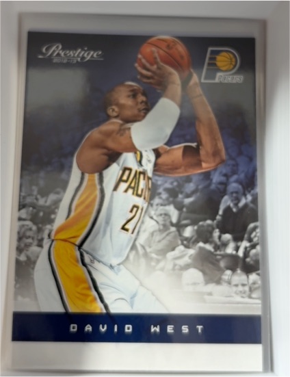 2012-13 Panini Prestige #138 David West — front