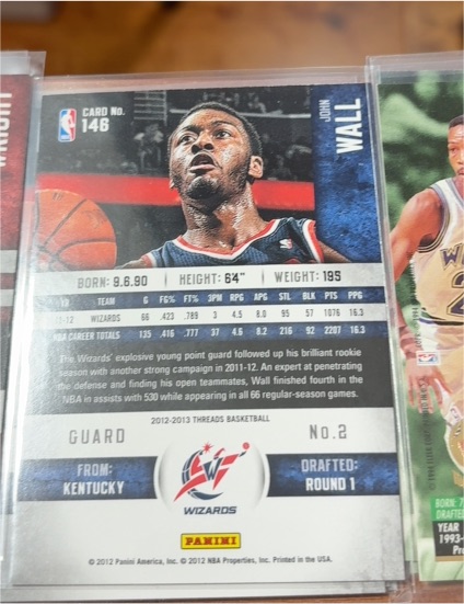 2012-13 Panini Threads #148 John Wall — front