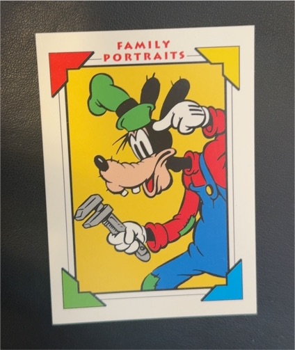 1991 Impel Disney Family Portraits #125 Goofy Clock Cleaners — front