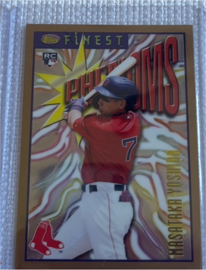 2023 Topps Finest Flashbacks Phenoms #55 Masataka Yoshida — front