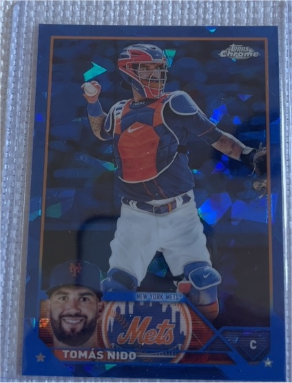 2023 Topps Chrome Update Sapphire Edition #USCS105 Tomás Nido — front