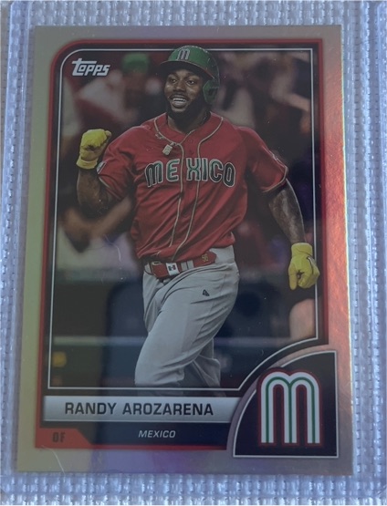 2023 Topps World Baseball Classic #100 Randy Arozarena — front